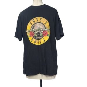 Guns N' Roses Crewneck Short Sleeve Black Graphic Print Shirt Men's S
